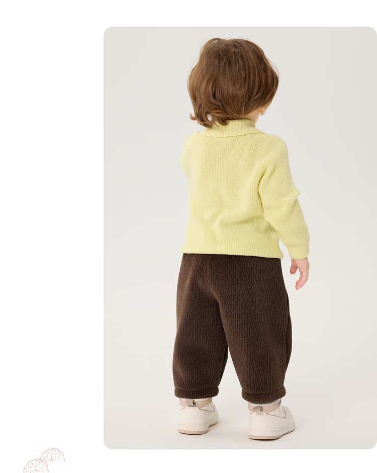 BALABALA Children's Clothing, Baby Sweater, Winter Undershirt for Kids, Infant Wool Sweater, Cardigan, Warm Knitted Cardigan for Boys And Girls 19