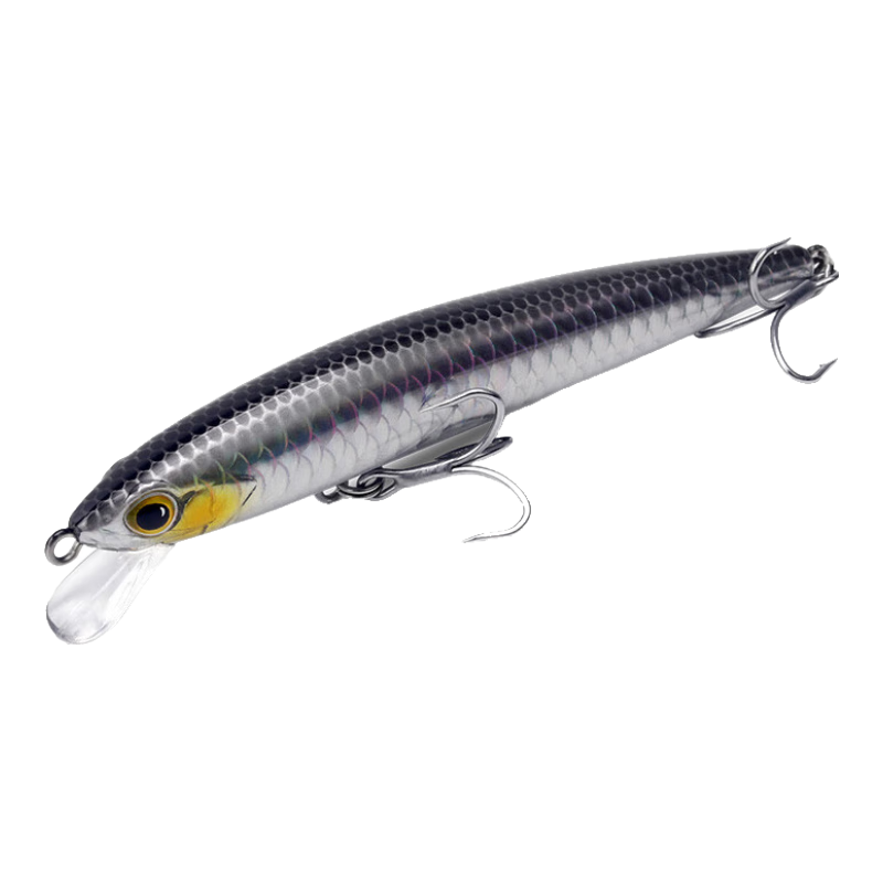 Guowangliya Guowangliya, Rice Suspended Shadow Hovering Minnow Long-Casting Lure, Topmouth Culter Bait, 14g-110mm LN03