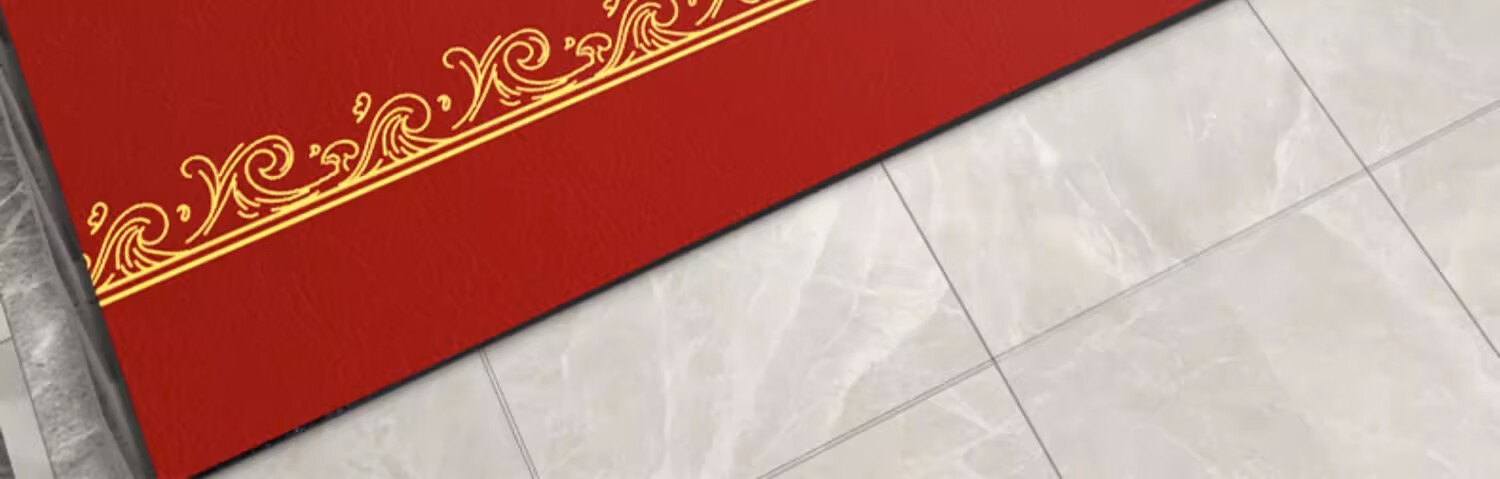 Zunchao Erasable PVC Entrance Door Mat, Waterproof Non-Slip Foot Mat for Entry And Exit, Safe Door Mat, 60*90cm 10