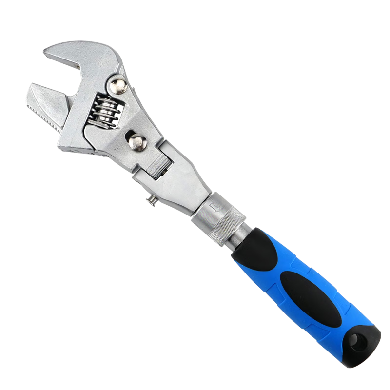 Bingyu BYZ-161 Ratchet Folding Adjustable Wrench Universal Swivel Extendable Wrench 10-inch 5-in-1