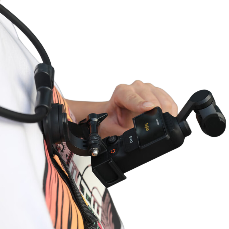 Qiye Neck Strap Mount, Suitable for DJI Pocket 3 Gimbal Camera, Pocket 4 Accessories, Fixed Base Frame, First Visio