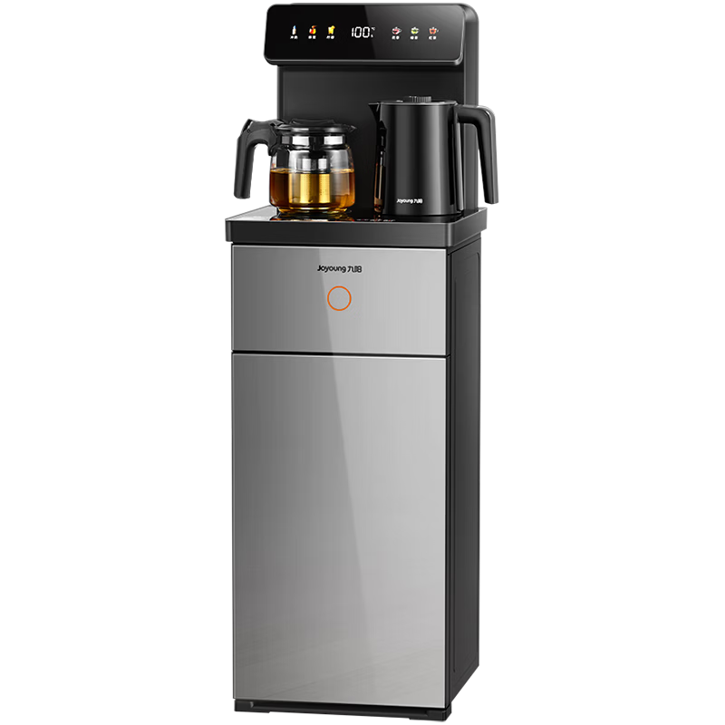 Joyoung Tea Bar Machine 2026 New High-End Bottom-Loading Water Dispenser Integrated Remote Control Constant Temperature Boiling Tea Maker Household Electric Kettle WH225 JD Self-Operated