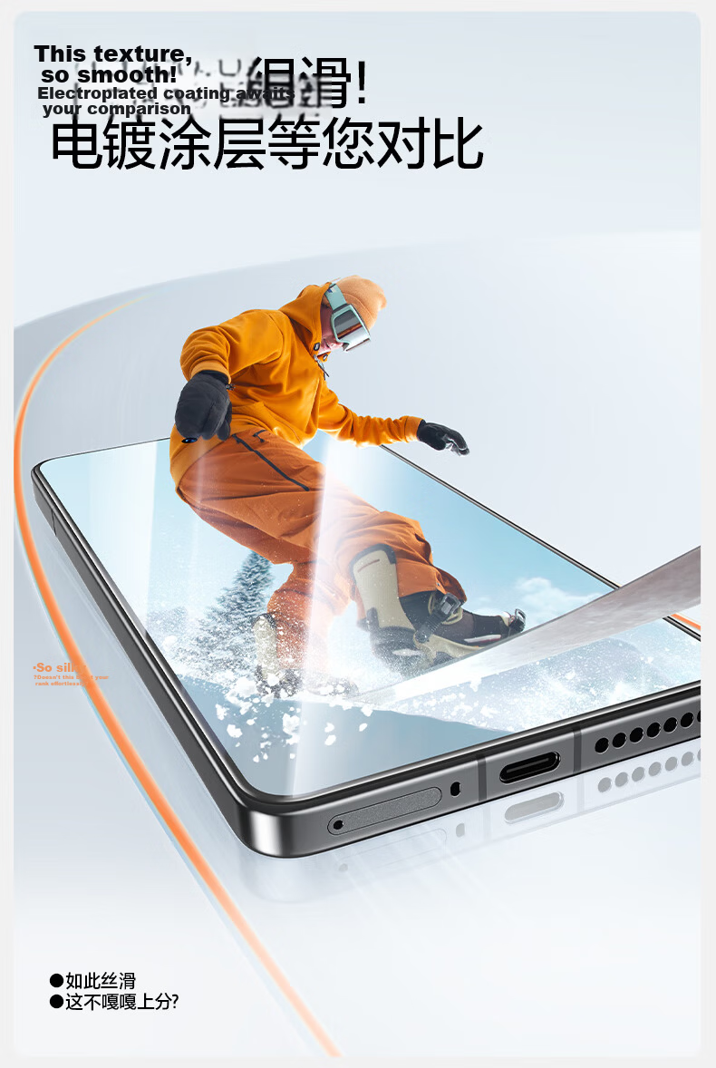 Shanmo Tempered Glass Screen Protector for Redmi K80/K80 Pro - Diamond Explosion-Proof, Ultra Smooth, Anti-Fingerprint, Drop-Resistant, High-Definition Phone Protective Film 8
