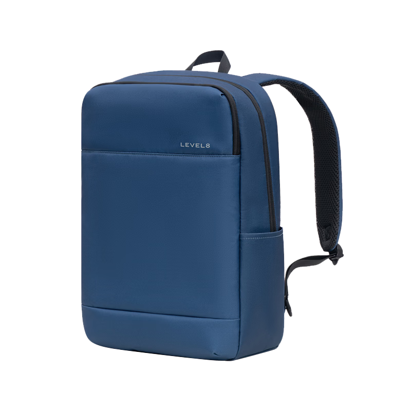 LEVEL8 Backpack, Casual Business Laptop Bag 15.6 Inch, Unisex Commuter Backpack, LA-1751 Blue