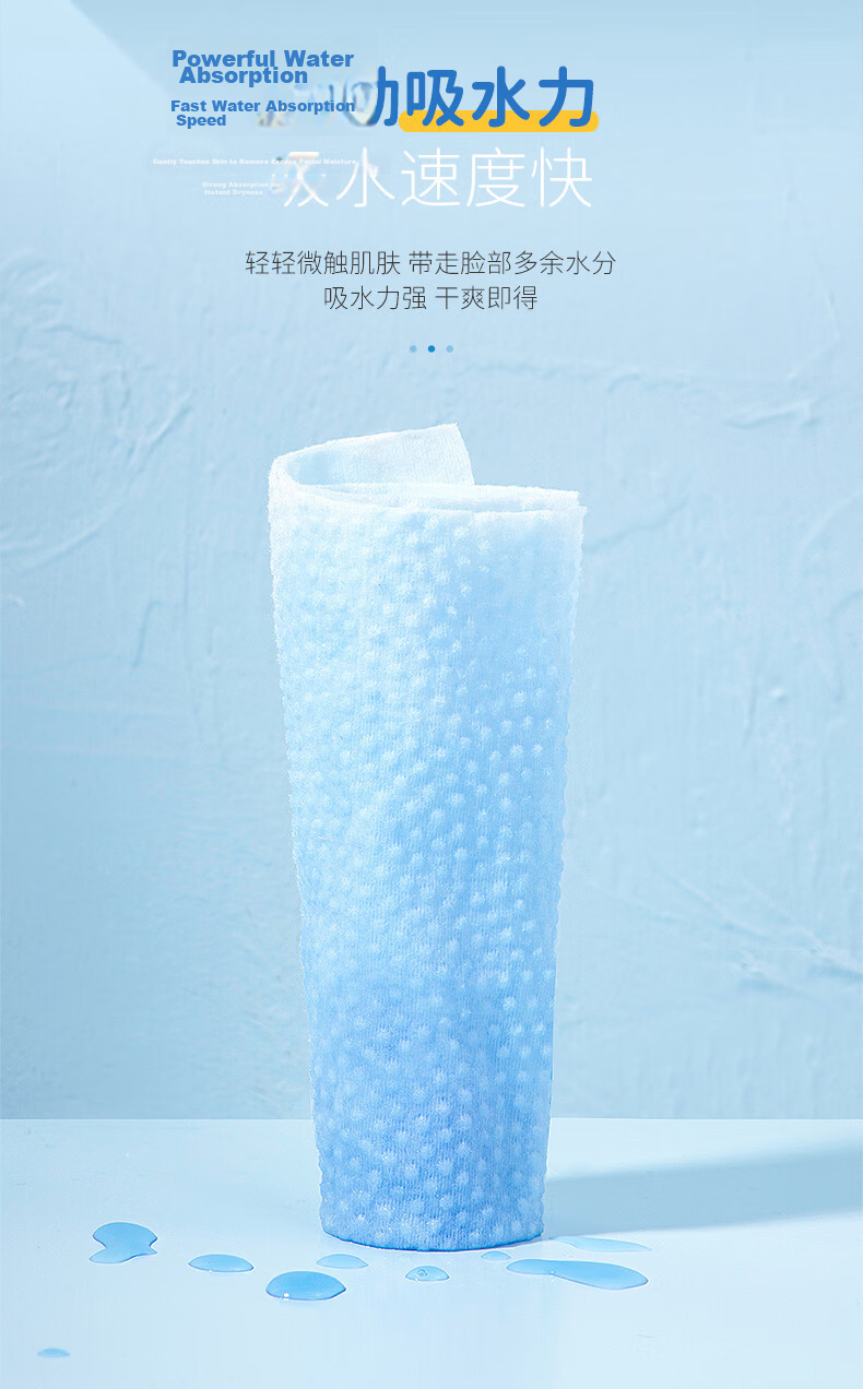 ITO Hanging Facial Wipes, 60 Sheets * 3 Packs, Disposable Face Towels, Soft Wipes, Face Cleaning Tissues, Mop Cloth 7