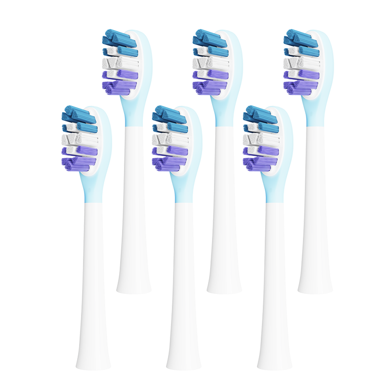 Dongnailun Compatible Usmile Smile Plus Electric Toothbrush Heads Y30 Y30PRO Y20 Y10 P10 P20PROX T10 P1 P3 Adult Soft Bristle Fading Shock Absorption Whitening Model