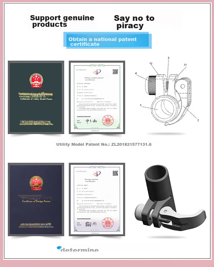 Pioneer Xiaojingling 3 Series Children's Trekking Pole, Carbon Fiber Walking Stick, Telescopic Hiking Cane, Macaron Pink 2