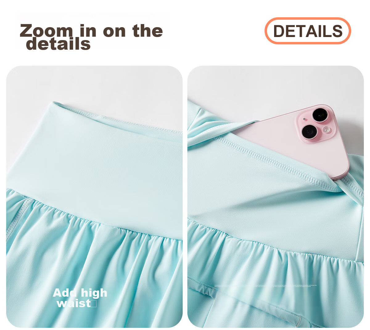 361° Sports Fitness Yoga Shorts, Lightweight Summer Style, Anti-Exposure, Fake Two-Piece Design, Running Sports Breathable Shorts for Outdoor Wear 20