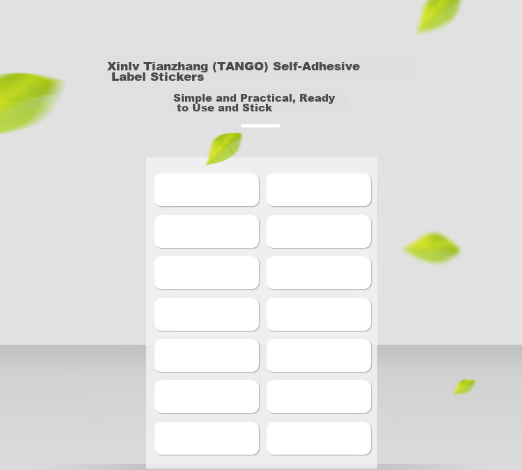 TANGO White 13mm×38mm Adhesive Label Paper/1400pcs Self-Adhesive Sticky Notes Removable Glue Data Classification Price Labels Office Supplies 1