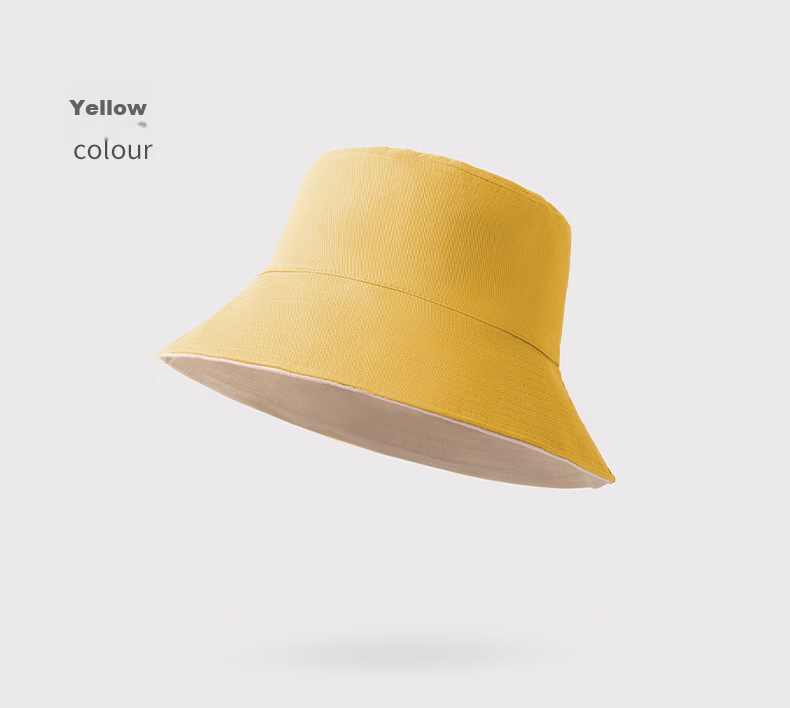 QUEEN.EASY Solid Color Reversible Fisherman Hat Women Summer Versatile Sunshade Sunscreen Bucket Hat Spring Autumn 2026 New Arrival 19