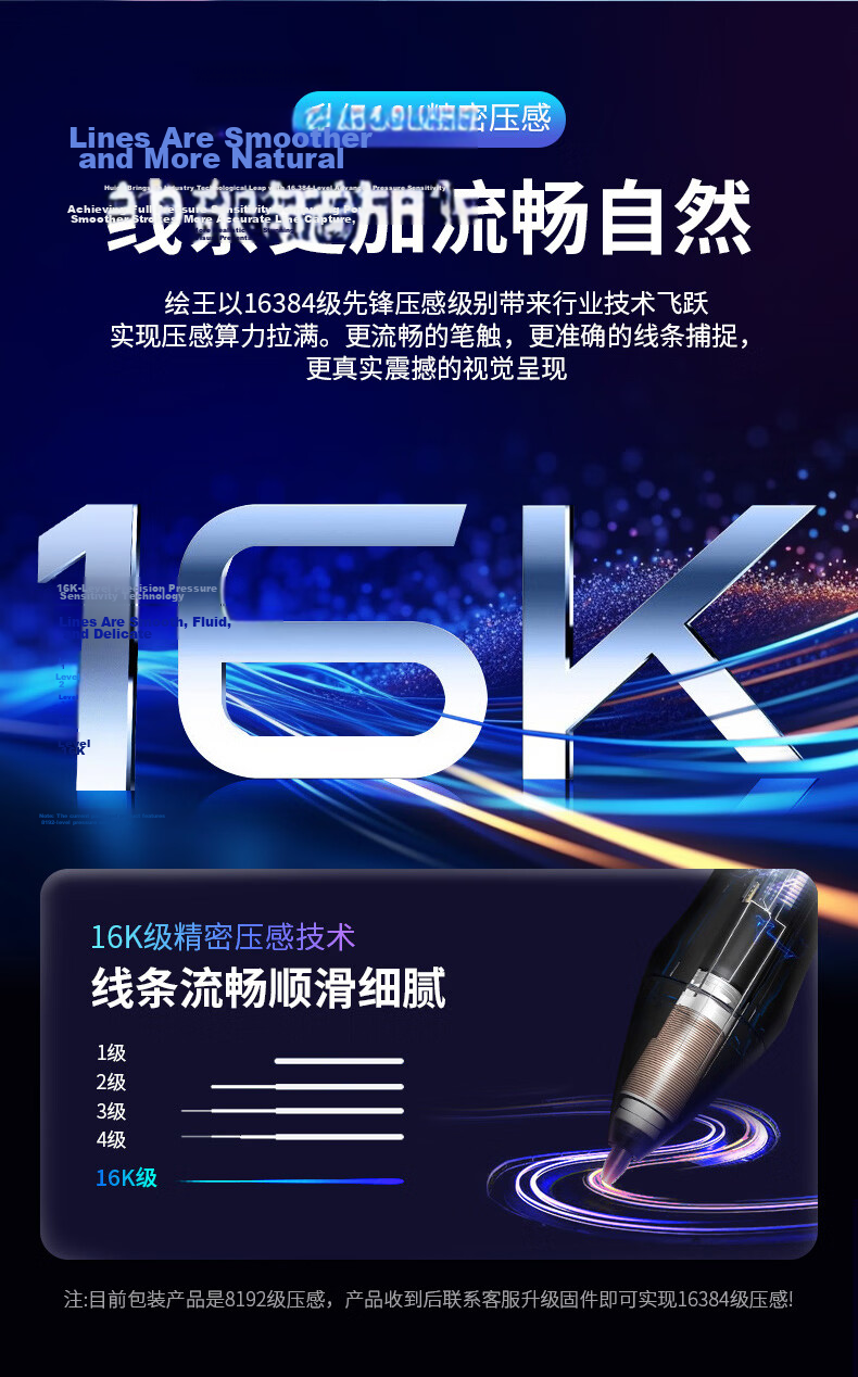 HUION Kamvas16 Gen3 (2.5k) Smart Digital Display, Connectable to Phone for Drawing, Computer Graphics, LCD Drawing Tablet, 4.0 Digital Hard Pen, Factory Color Calibration Report 9