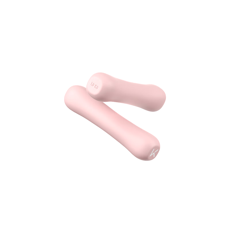 Keep Dumbbells Women's Fitness Home Skin-friendly Silicone Arm Training Aerobic Jumping Exercise Equipment Extraordinary Pink 1kg*2