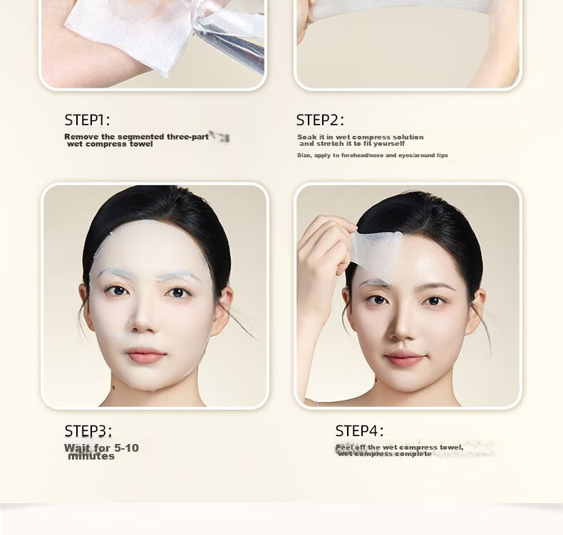 AMORTALS Lightweight Soft Flexible Moisturizing Facial Cotton Pads Makeup Remover Cotton Sheets 24