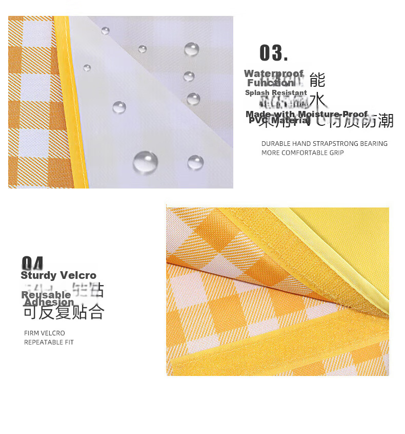 Geshu Thickened Large Picnic Mat Moisture-Proof Camping Mat Outdoor Cooking Ground Mat Foldable Portable Compact Tent Seat Cushion 9