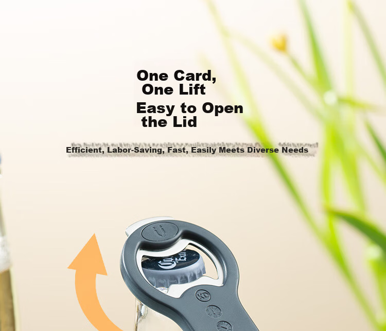 JD Jingzao Beer Bottle Opener Multi-Functional Can Opener with Magnetic Refrigerator Attachment 9
