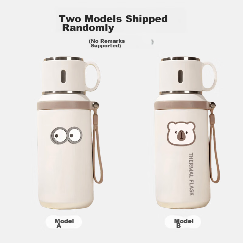 Ipoosi Insulated Large Capacity Water Bottle Unisex High-Value Tea Infuser Cup for Students and Kids Summer 316 Stainless Steel Bottom Portable 1