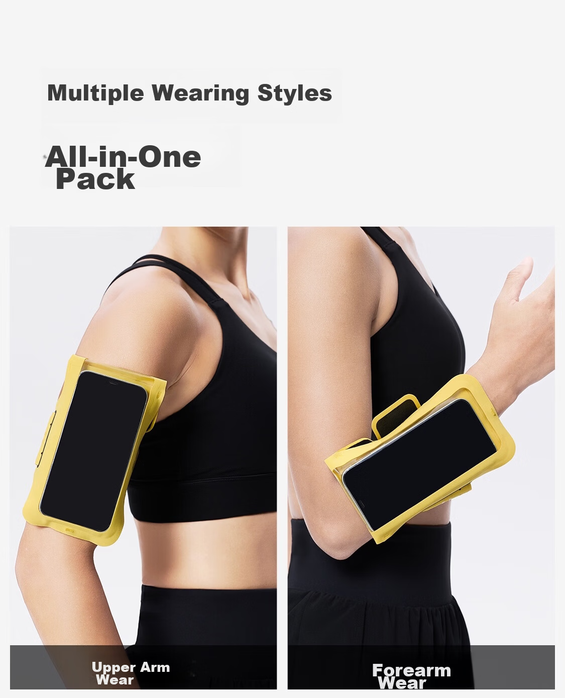 Keep Running Phone Armband [Touchscreen Compatible] Water-Resistant Outdoor Cycling Sports Fitness Gear Carrying Accessory 10