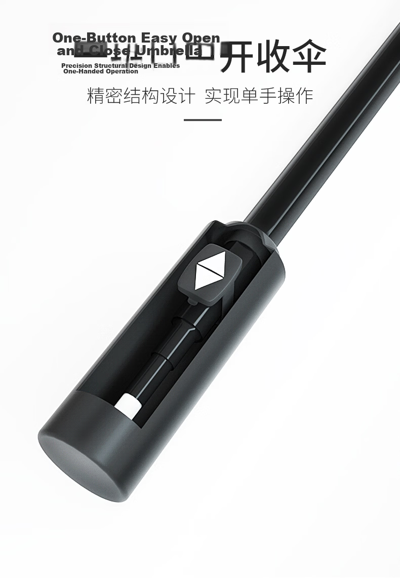 Qimaimai Fully Automatic Umbrella, Large Size, Reinforced And Thickened, Windproof, Black Rubber, Sun Protection, Suitable for Both Sunny And Rainy Days, Foldable, 96 Ribs, Mint Gree 9