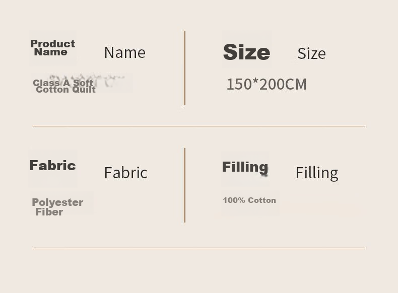 Grace Class A 100% Xinjiang Cotton Summer Quilt, Air Conditioning Quilt, Washable Summer Cool Quilt, Thin Double-Size Comforter for Summer, 150*200cm 13