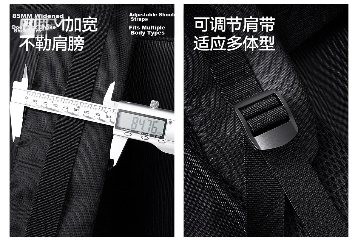 361° Large Capacity Men's Backpack 2026 New Outdoor Travel Hiking Durable Luggage Bag 14