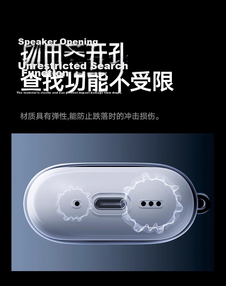 Torras Genuine Ultra-Thin Transparent Silicone Case for Apple AirPods Pro 3rd Gen Bluetooth Earphones Protective Cover Anti-Drop 10