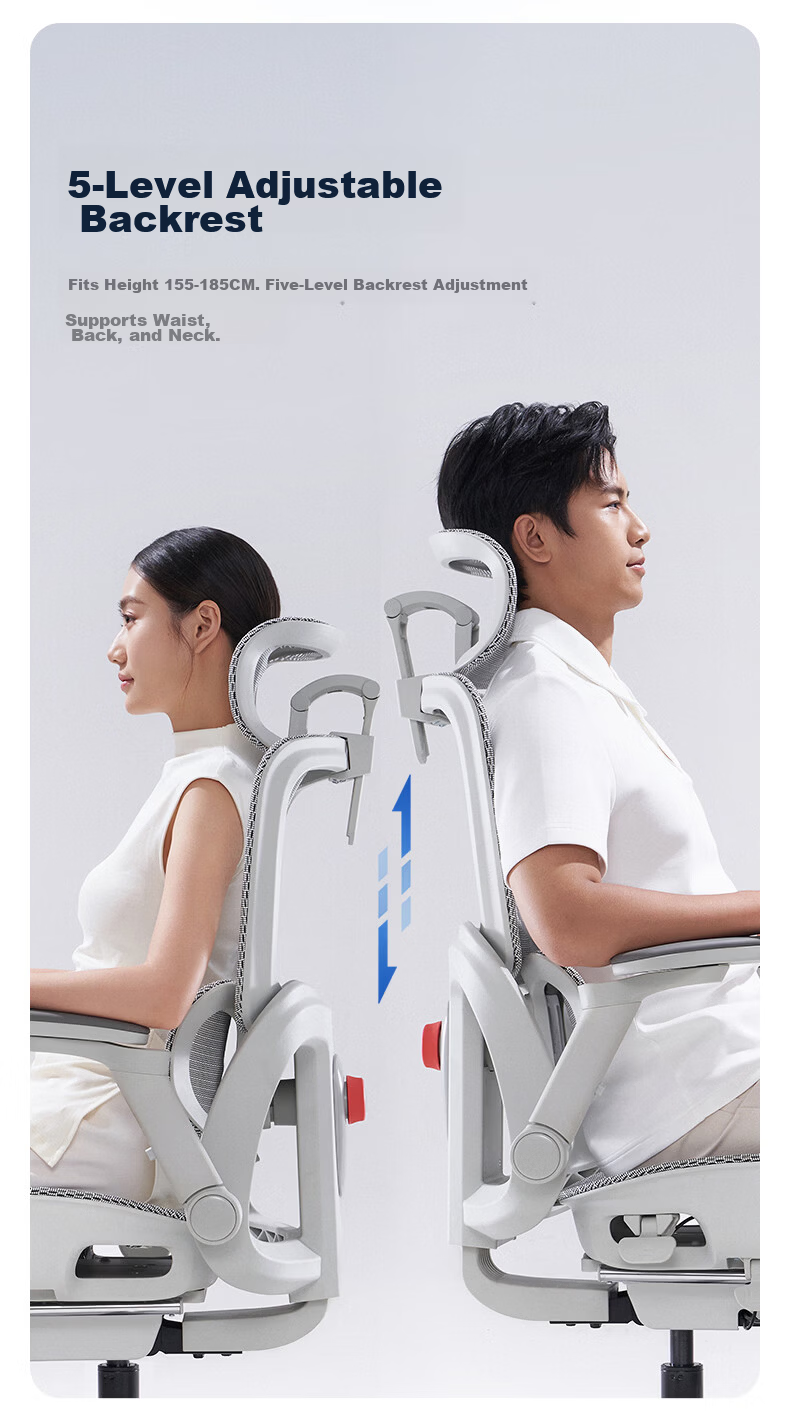 SIHOO B300Pro Ergonomic Chair Gaming Chair Office Chair Computer Chair Biomechanical Seat with 4D Lumbar Support And 6D Armrests 22