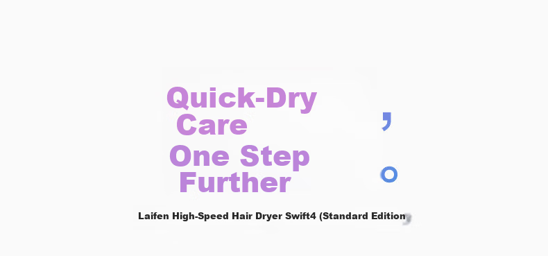 Laifen Swift 4 High-Speed Hair Dryer (Standard Edition) Fast Drying Home Use Ionic Hair Care Hairdryer Silver Birthday Gift 2