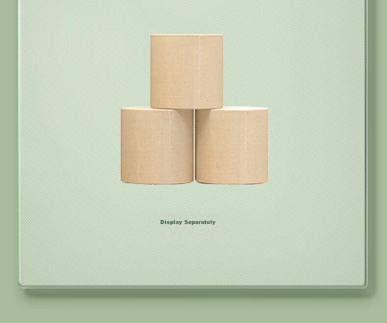 Bamboo Coreless Toilet Paper 4-Ply 150g*24 Rolls Natural Color Tissue Paper Toilet Tissue Paper Napkins Rolls 12