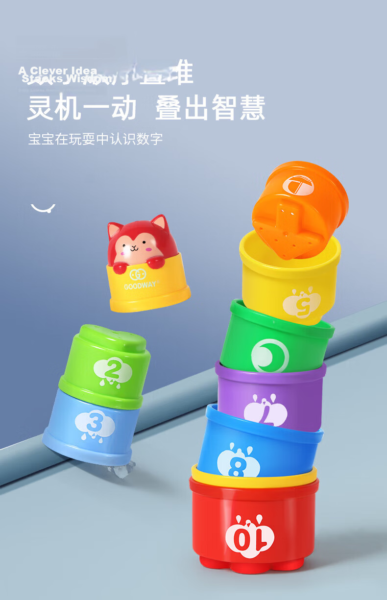 GOODWAY Hammering Toy for Infants And Toddlers, 6-12 Months, Educational Hammer for Children Aged 1-3 Years Old, Baby Knocking Game for Boys And Girls 8