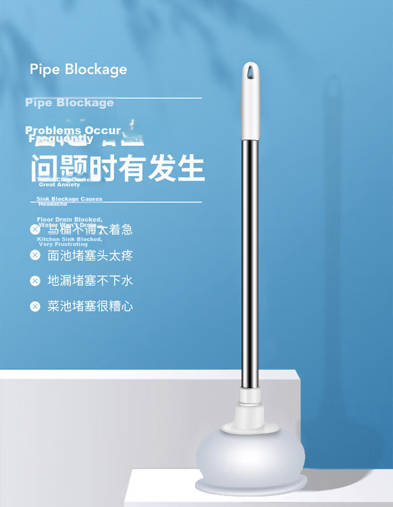 Qianxihong Electric Drain Cleaner for Toilet And Kitchen, Automatic Sewer Cleaning Machine with Drill Function, 10-Meter GQ-90 Manual And Automatic Combo Model 3