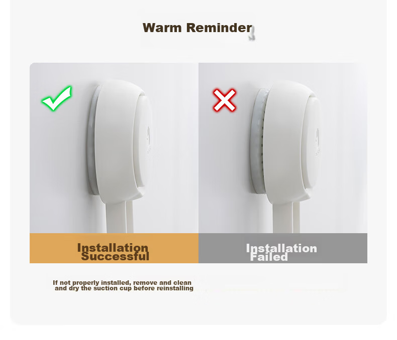 Taili Cream Style Suction Cup Telescopic Single Rod Towel Rack No Drilling Bathroom Wall Shelf Toilet Towel Hanger 13