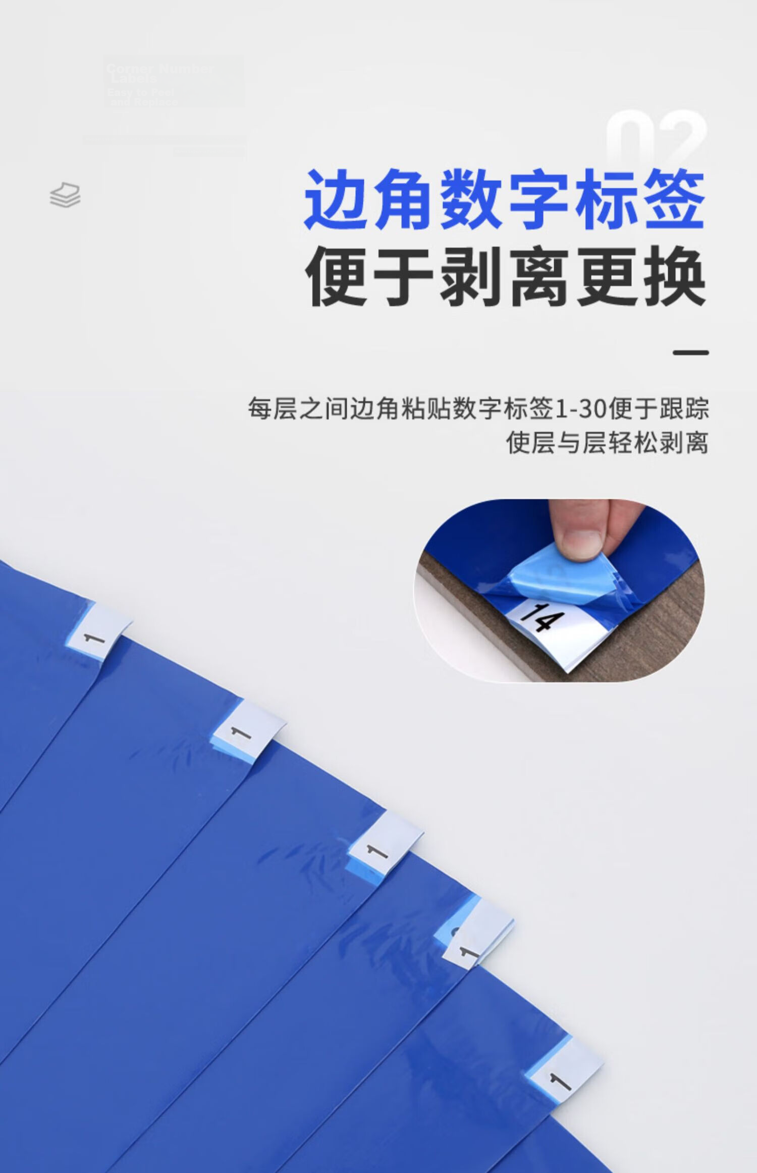 Huipute Sticky Dust Mat Workshop Adhesive Floor Dust Removal Mat Anti-Static Disposable Peelable Cleanroom Laboratory Clean Floor Mat 60*90cm [30 Sheets] 9