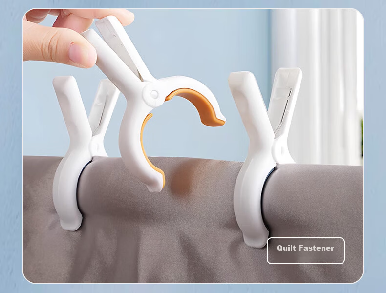 40,000km Strong Windproof Plastic Clothes Pegs Laundry Clips for Hanging Bedding Sheets 10