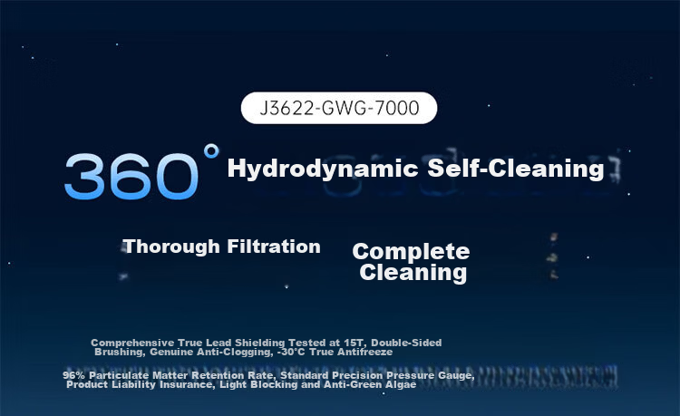 Angel Pre-Filter Household Automatic Backwash Explosion-Proof 40 Micron Dual Mesh Fine Filter 15T High Flow Whole House Incoming Water Purifier J3622-GWG-7000 1