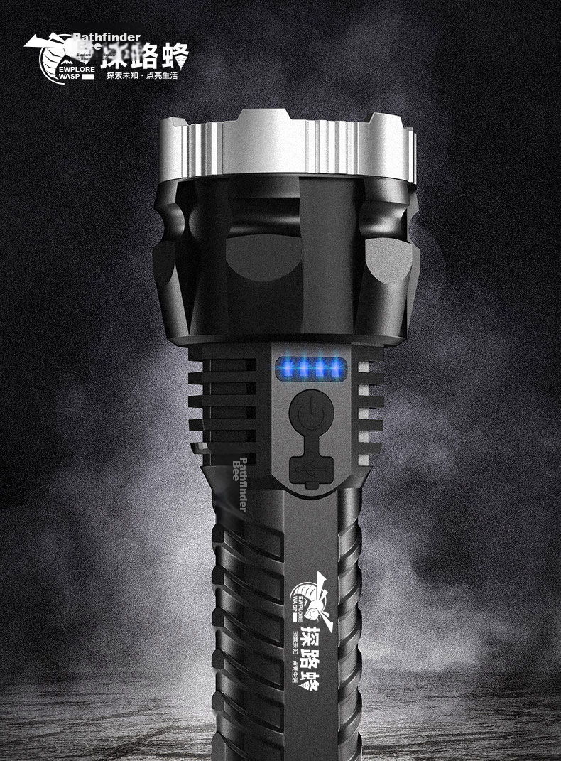 EWPLORE WASP Repair Light COB Dual-Source Flashlight High-Power Auto Repair Lamp Magnetic Work Light Outdoor High-Brightness Flashlight 1