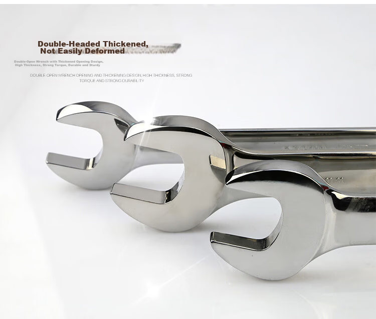 SATA 41216 Fully Polished Double Open-End Wrench 5.5x7MM 3