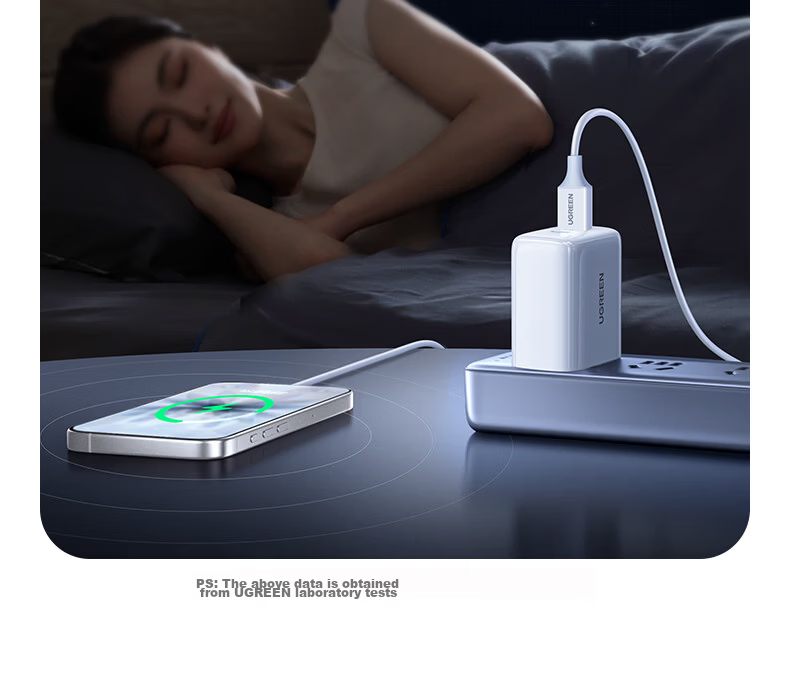 UGREEN Apple 17 Charger, 45W Charging Head, Compatible with IPhone 17 Pro Max Fast Charging, 16 Plus Phone, IPad, PD 40W Gallium Nitride Type-C Plug 15