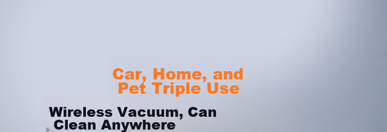 KONKA Car Vacuum Cleaner with Strong Suction, Wireless Handheld Vacuum for Cars And Home Use, Powerful Blowing And Suction All-In Machine, Portable Car Desktop Handheld Vacuum for Pet Hair 20