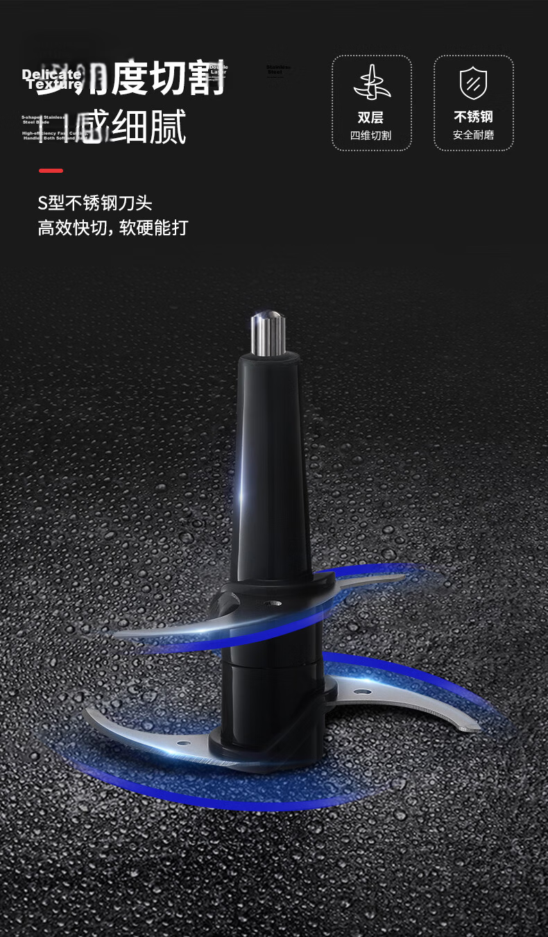 Morphyrichards Meat Grinder Household Seasoning Machine Baby Food Processor Multifunctional Food Preparation Meat Mincer Vegetable Cutter Electric Food Processor Garlic Masher Blender Meat Grinder MR9 10