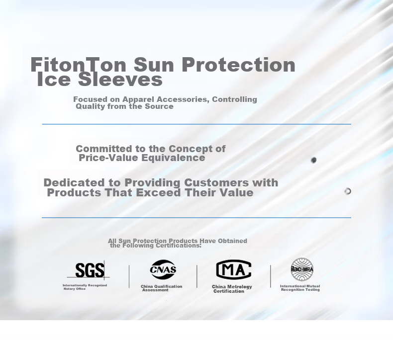 FitonTon Women's UV Protection Arm Sleeves Outdoor Cycling Sun Protection Gloves Mountaineering Lace Ice Silk Hand Protection 1