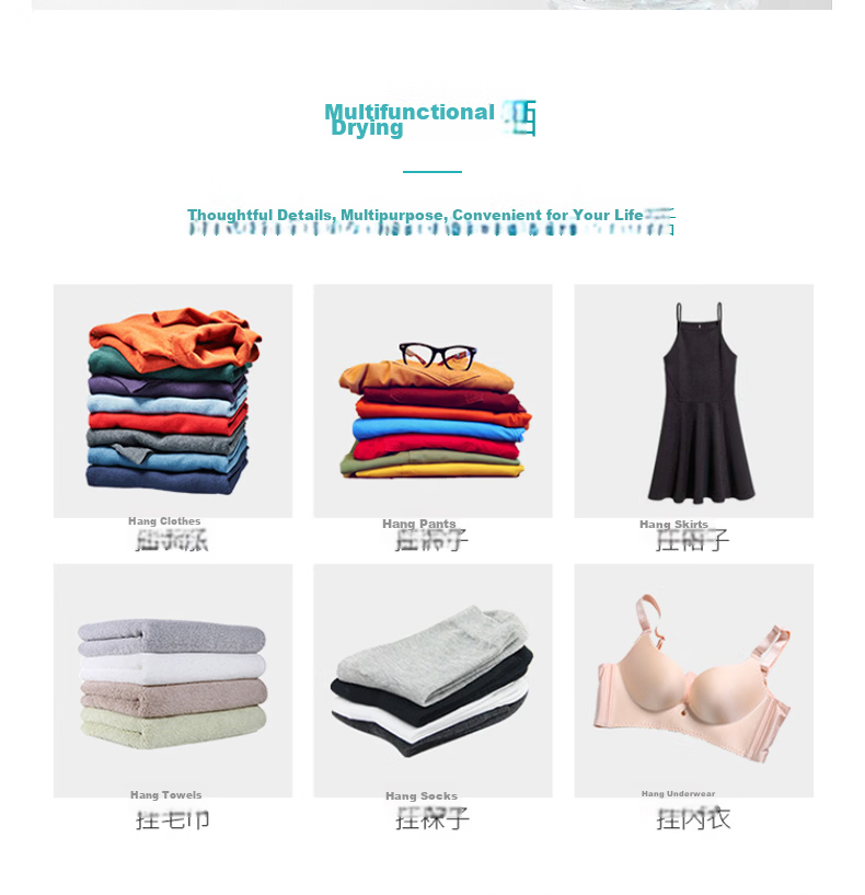 40,000 KM Stainless Steel Household Non-Marking Clothes Hanger Thickened Clothes Drying Rack 4