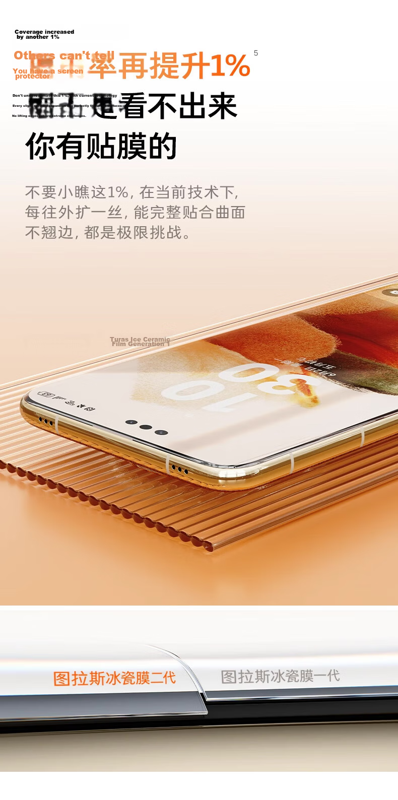 Torras [Hot Sale 100k+ | Dual Ice Ceramic Film] Compatible with Huawei Pura80Pro/Pro+ Screen Protector P80Pro+ Non-Tempered 80Ultra Hydrogel Soft Clear Film 23