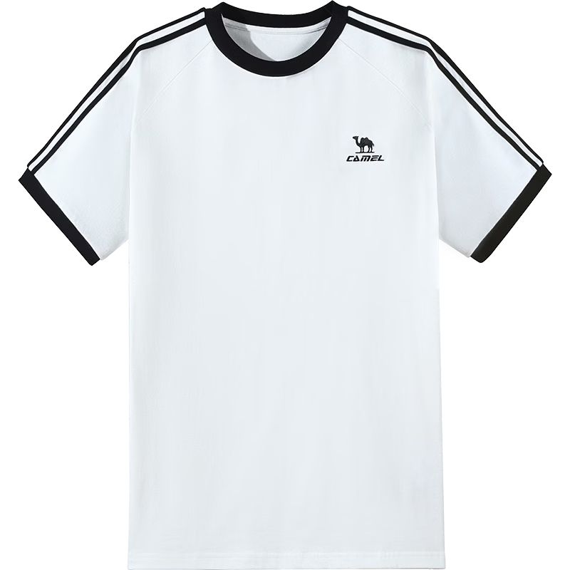 CAMEL Dilireba Style Short Sleeve Soft Cotton T-Shirt Unisex Summer New Loose Casual Sports Top