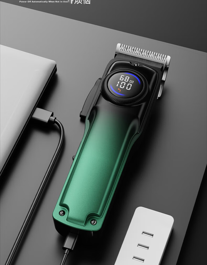 SINGFUN Professional Electric Hair Clipper with Magnetic Levitation Motor for Barber Salon Fade Haircut 21