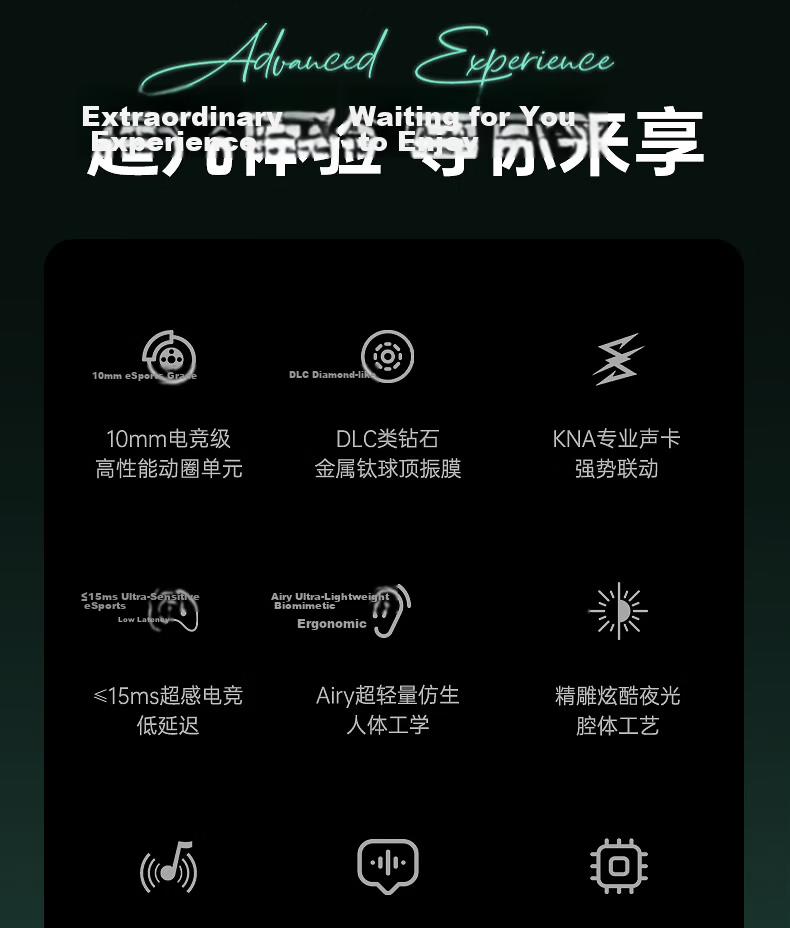 IKF Yejie Limited Edition Wired In-Ear Gaming Headset FPS Esports High-Definition Microphone Audiophile Earphones 3.5mm Delta Valentine's Day Gift 29