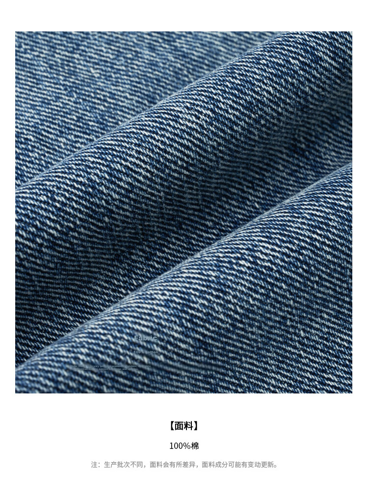 ANN ANDELMAN Official Two-Piece Style Elastic Waist Distressed Blue Denim Jeans for Women M 10