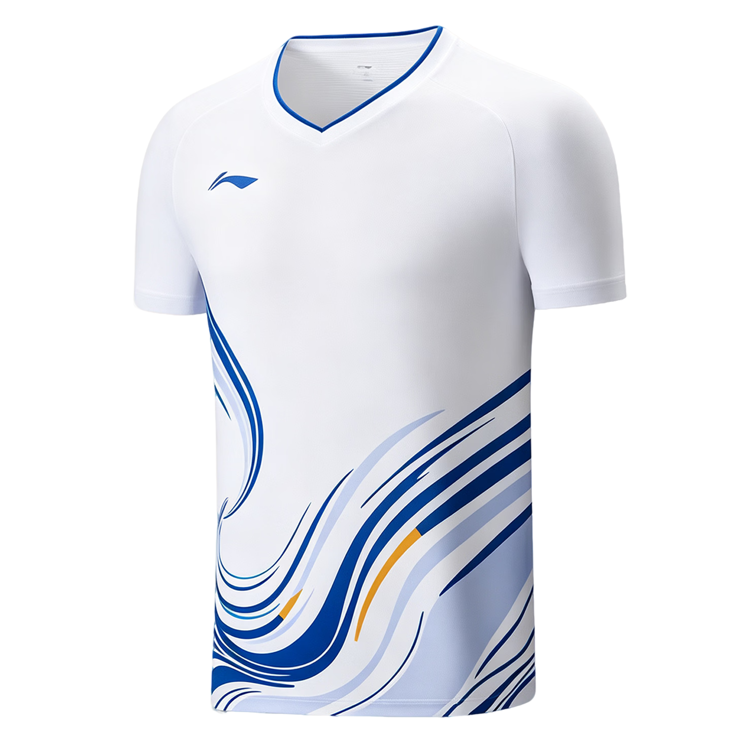 LI-NING Badminton Team Competition Training T-Shirt Unisex AAYW045-2 Standard White M
