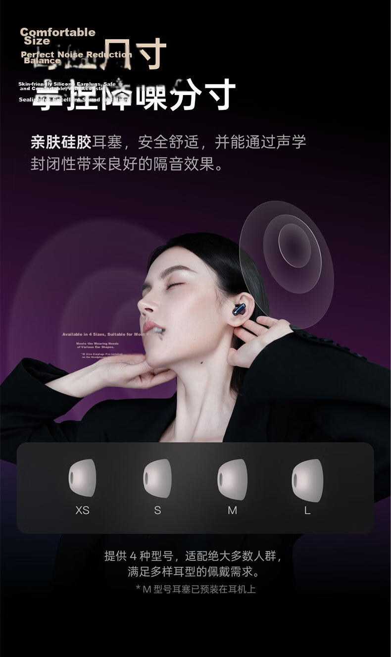 IFLYTEK AI Conference Headphones Pro3, Smart Noise-Cancelling Bluetooth Wireless Earphones, Translation Device for Overseas Travel, Compatible with Apple And Huawei, Office Gift Box 14