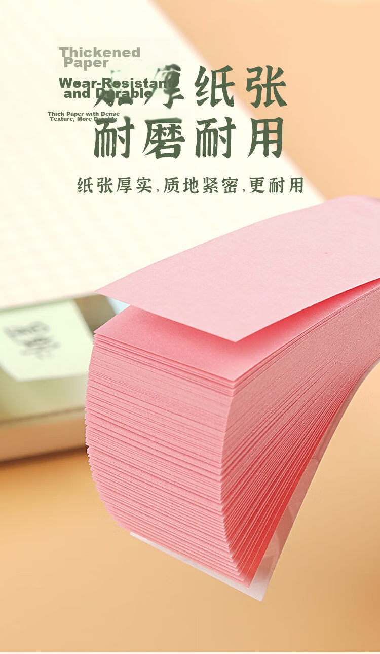 NVV 200 Sheets 5-Color Fluorescent Film Index Labels, Colorful Sticky Notes, Bookmarks, Memo Pads, Classification Markers, Page Dividers, Memo Pads BL-03 Pull-Out Box Packaging 7