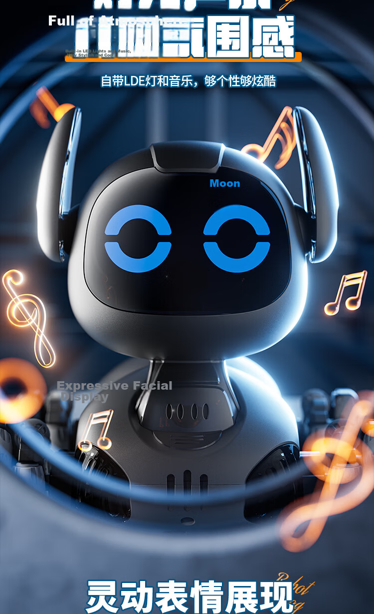 4DRC Children's Remote Control Car, Electric Toy Dog, Bionic Robot Dinosaur, Birthday Gift for Boys Aged 1-3 Years Old 12